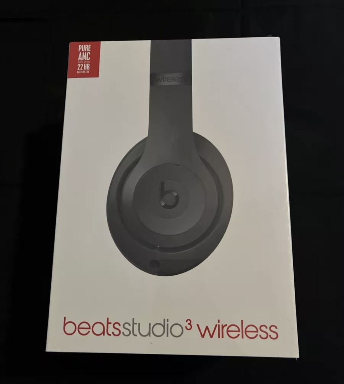 Beats Studio 3 Wireless Headphones Black
