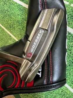 Odyssey putter white Ice 35” (Super Stroke New grip)