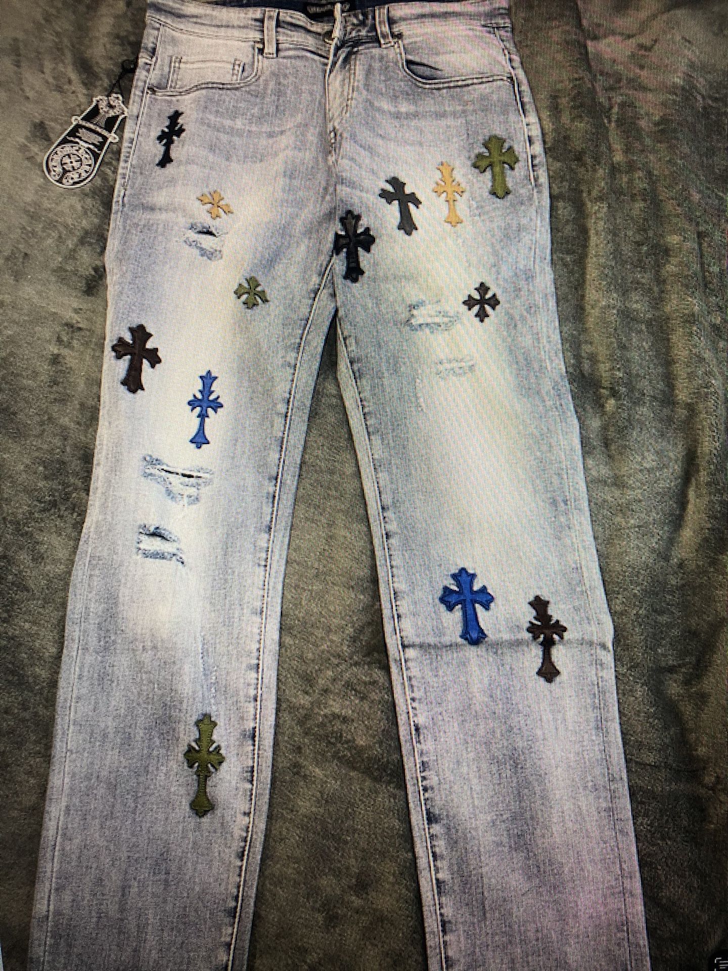 Chrome Hearts Jeans. 30,32,36