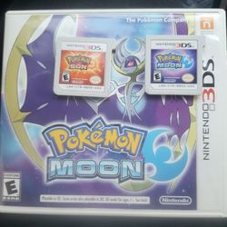 3 Nintendo 3ds Games Pokemon Sun And Pokemon Moon