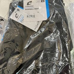 Two Pair Youth Medium Black Baseball Pants