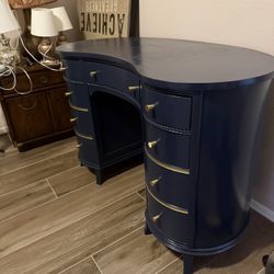 Navy desk 
