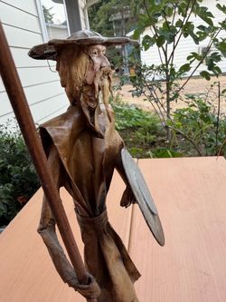Handcrafted Don Quixote Figurine / Sculpture