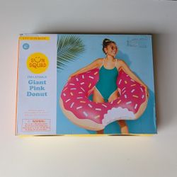 Sun Squad Giant Pink Donut Float