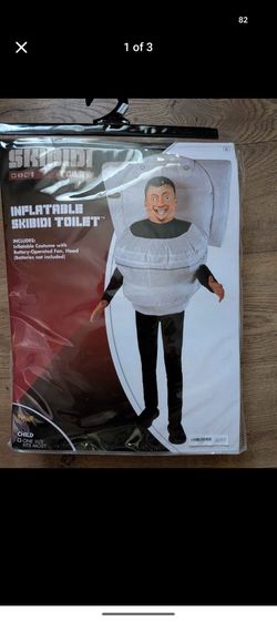 Inflatable Skibidi Toilet Costume
