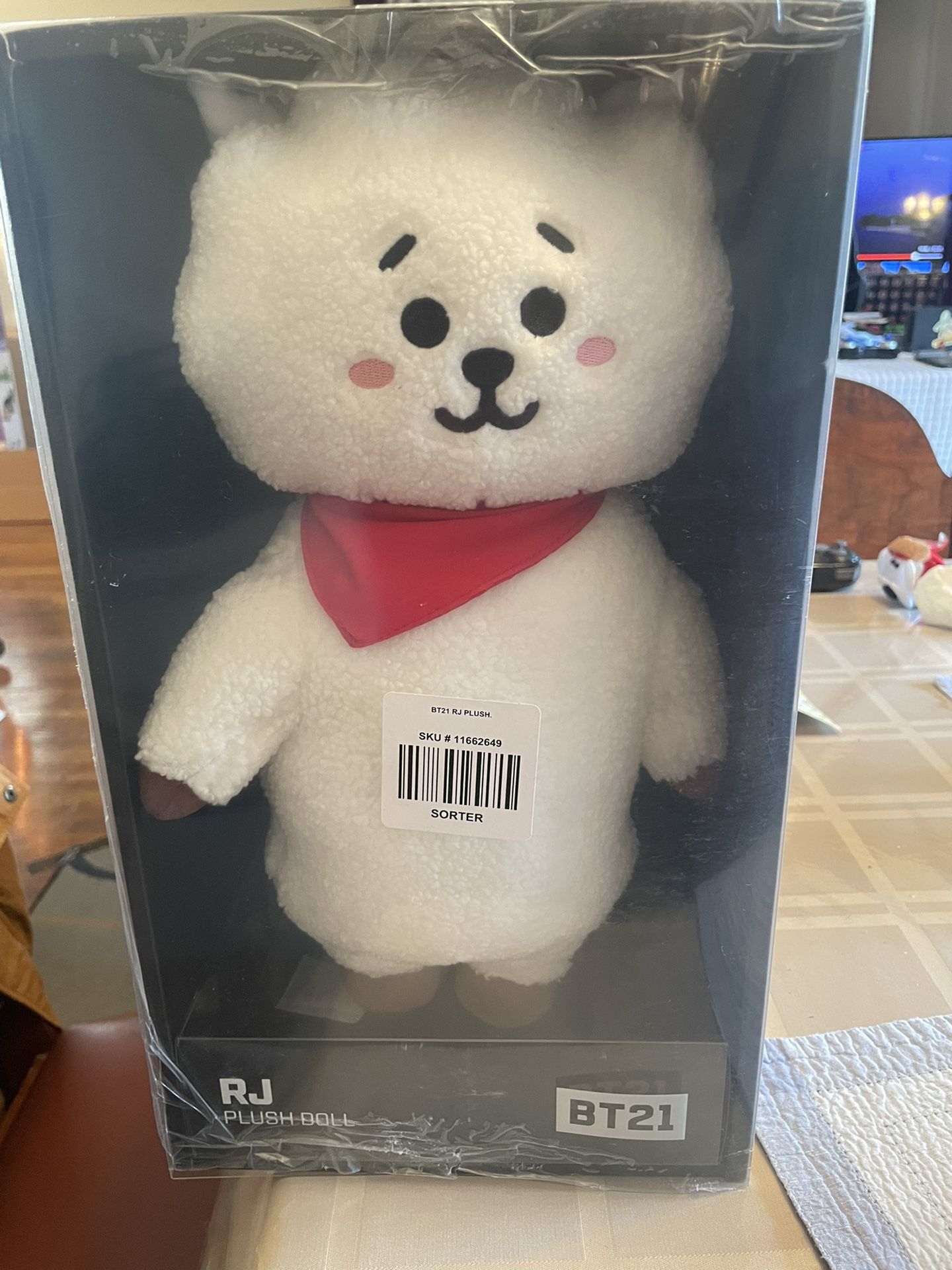 Bt21 RJ Plush Doll Bangtan Boys BTS 