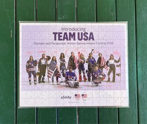 Brand new Xfinity Team USA Olympics puzzle, Milan Cortina 2026, 150-piece