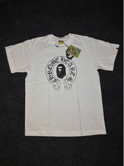 BAPE x Chrome Hearts White Tee