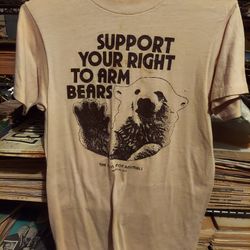 Vintage Support Your Right To Arm Bears Shirt