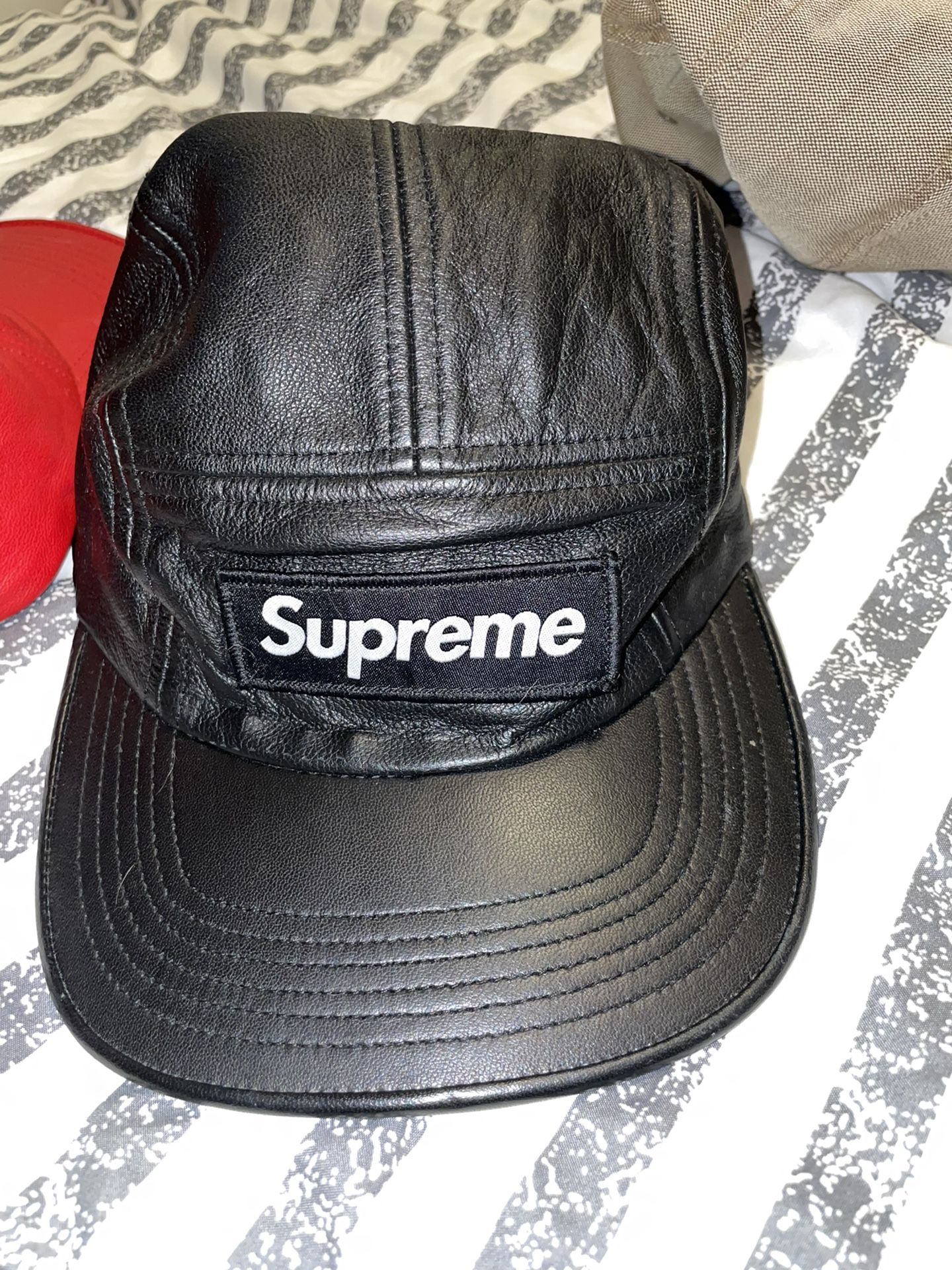 Leather Black Supreme Flip Cover