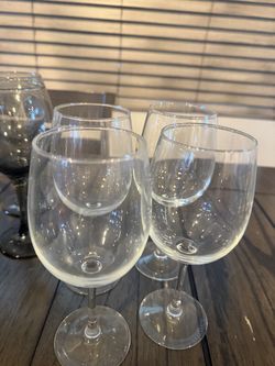 5 wine glasses