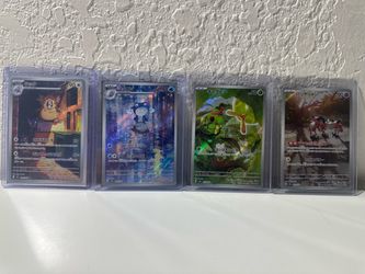 Pokémon lot of 4 Japanese Cards