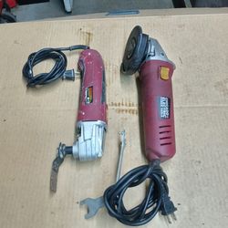 Chicago tools 4 angle grinder and oscillating tools
