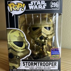 Star Wars Gold Stormtrooper Funko Pop!