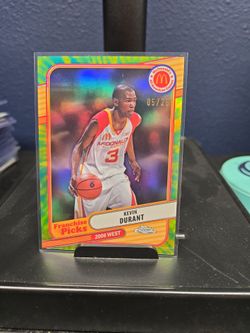 Kevin Durant topps chrome McDonald's all american /25
