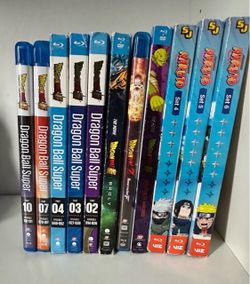 Dragonball Super And Naruto Blu-ray Collection