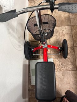 Knee Scooter Walker with Basket