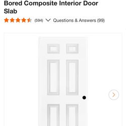 6 Panel Interior Doors 