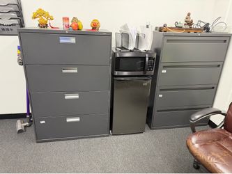 Filling cabinet & Conference table chairs