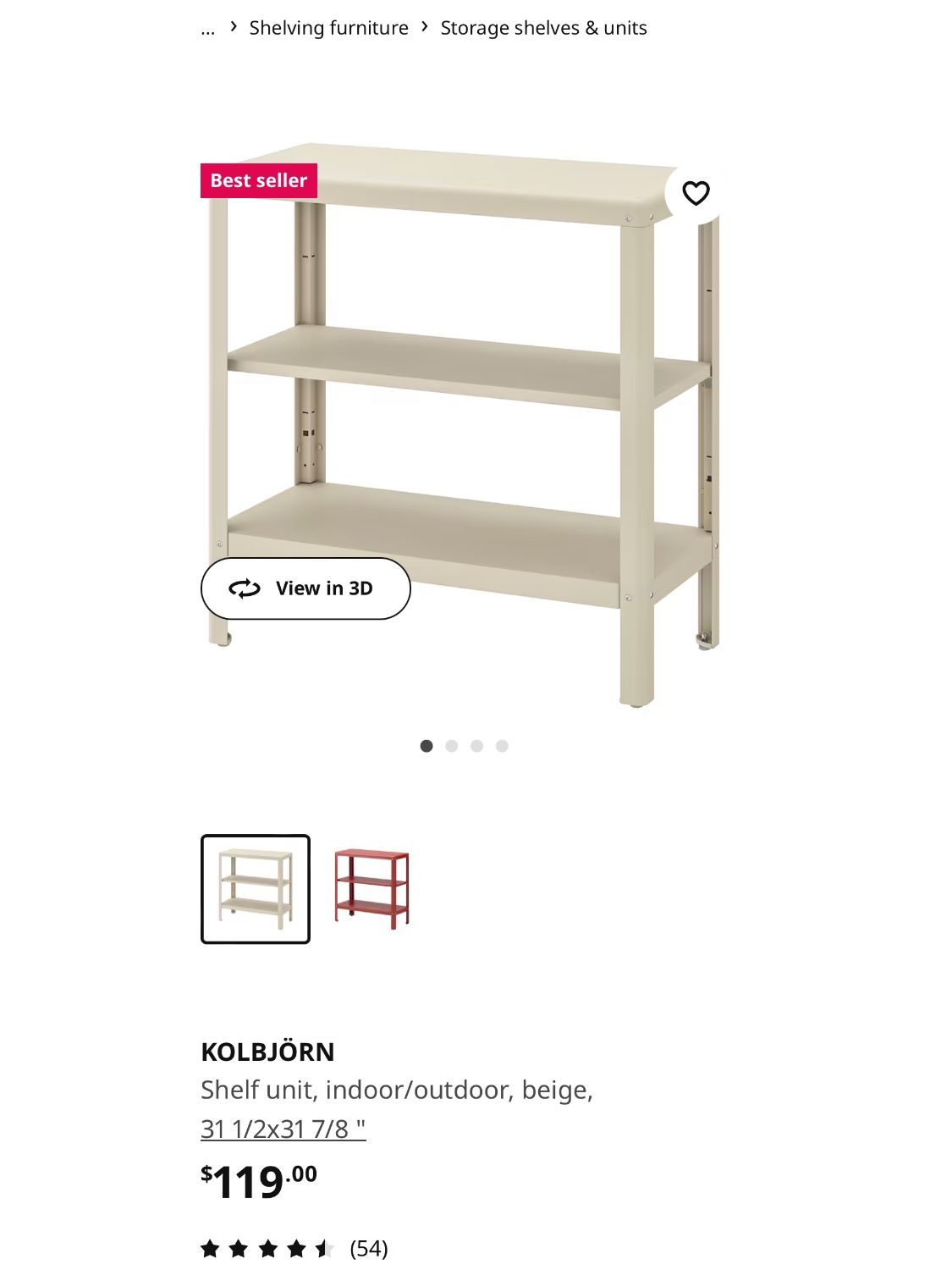 Green Ikea Shelf (Kolbjorn) for Sale in Miami, FL - OfferUp