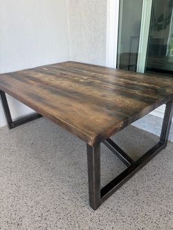 Coffee Table - Reclaimed Wood - HD Buttercup
