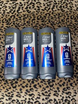 4🔥18 Fl oz Dove Men + Care  Body +Face Wash All 4 for $24 firm on price