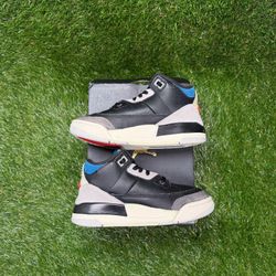 Air Jordan 3 Retro OG Rare Air (PS) Kids Size 13C