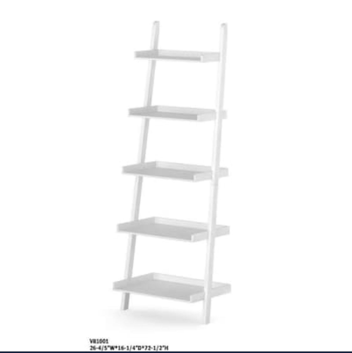 Allen + Roth 5 Tier Ladder Shelf