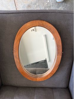wooden mirror