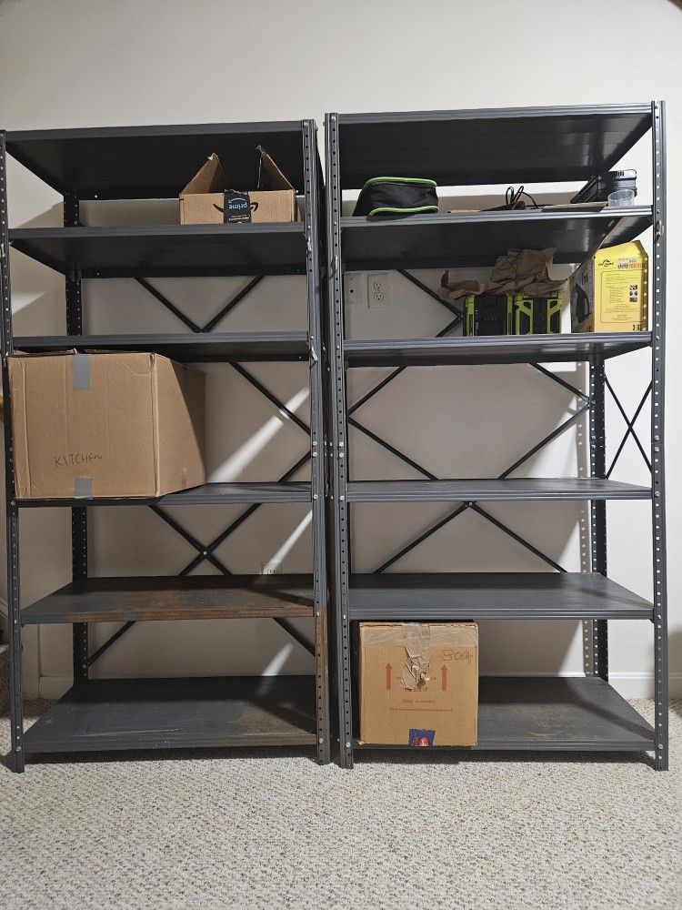 Sturdy Metal Shelves 2 