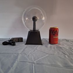 6.75” PLASMA BALL Sound Touch Sensitive TESLA Glass Lightning Sphere Light Globe
