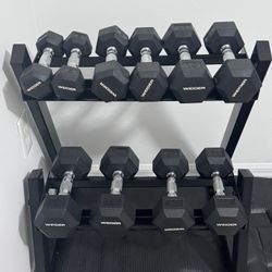 Dumbbell Set With Stand 
