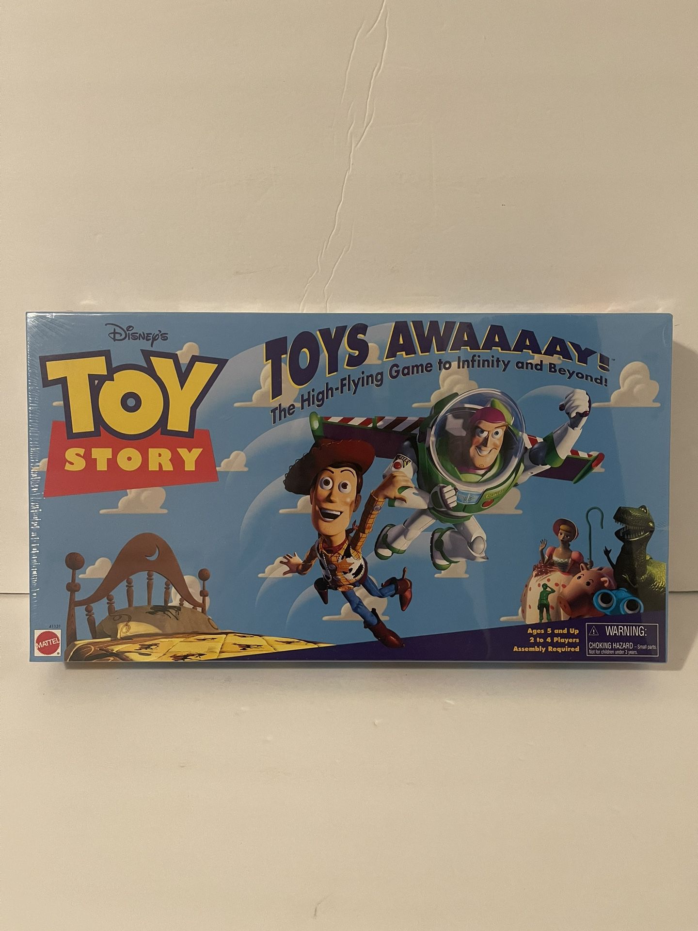 VINTAGE 1996 TOY STORY TOYS AWAAAY BOARD GAME MATTEL SEALED