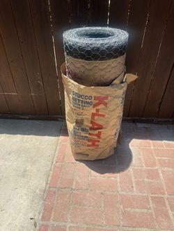 17 Gauge Stucco Wire Mesh Roll with Paper