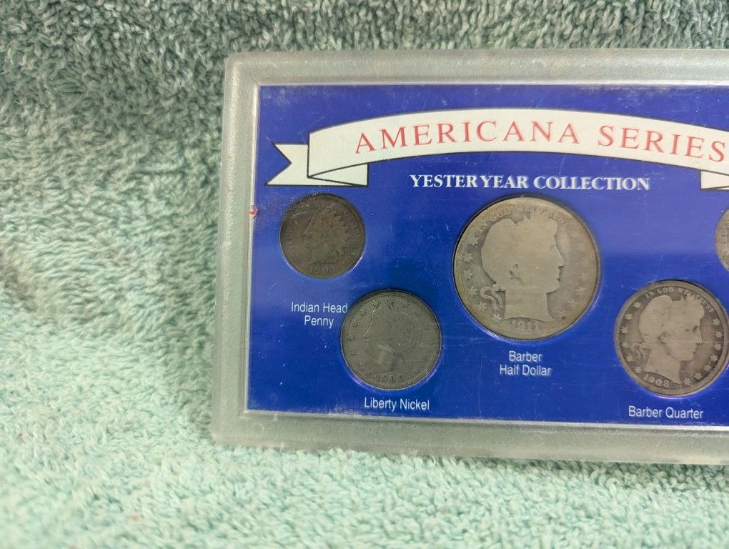 Americana Coin Set In Protective Case.