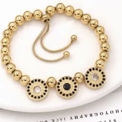 Amazing Amazing Bracelet Adjustable Looks Like Real Gold 