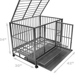 Dog crate 42" (2) available 