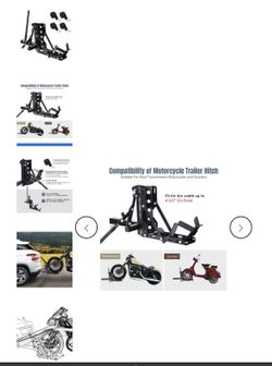 Motorcycle Hitch Never Used 