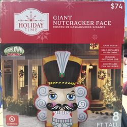 Giant Nutcracker Face Inflatable