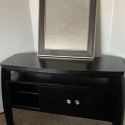 Sideboard And Mirror 