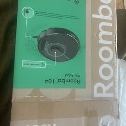 New In Box  iRobot Roomba 104 Vac Robot Vacuum - Intense Power-Lifting Suction, Smart & Fast Home Mapping, Ideal for Pet Hair, LiDAR Navigation, Multi