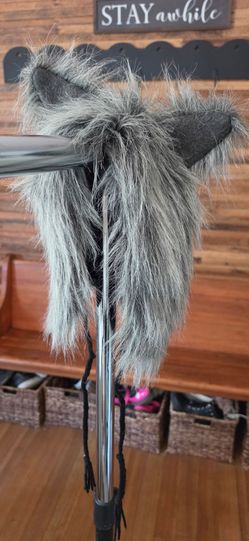Gray wolf costume