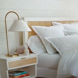 Pottery Barn Westly Cane KING bedroom -5 Pc Collection 