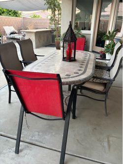 Patio table