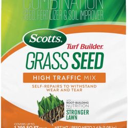 Scott’s Turf Builder Grass Seed(High Traffic Mix) 2.4 lbs