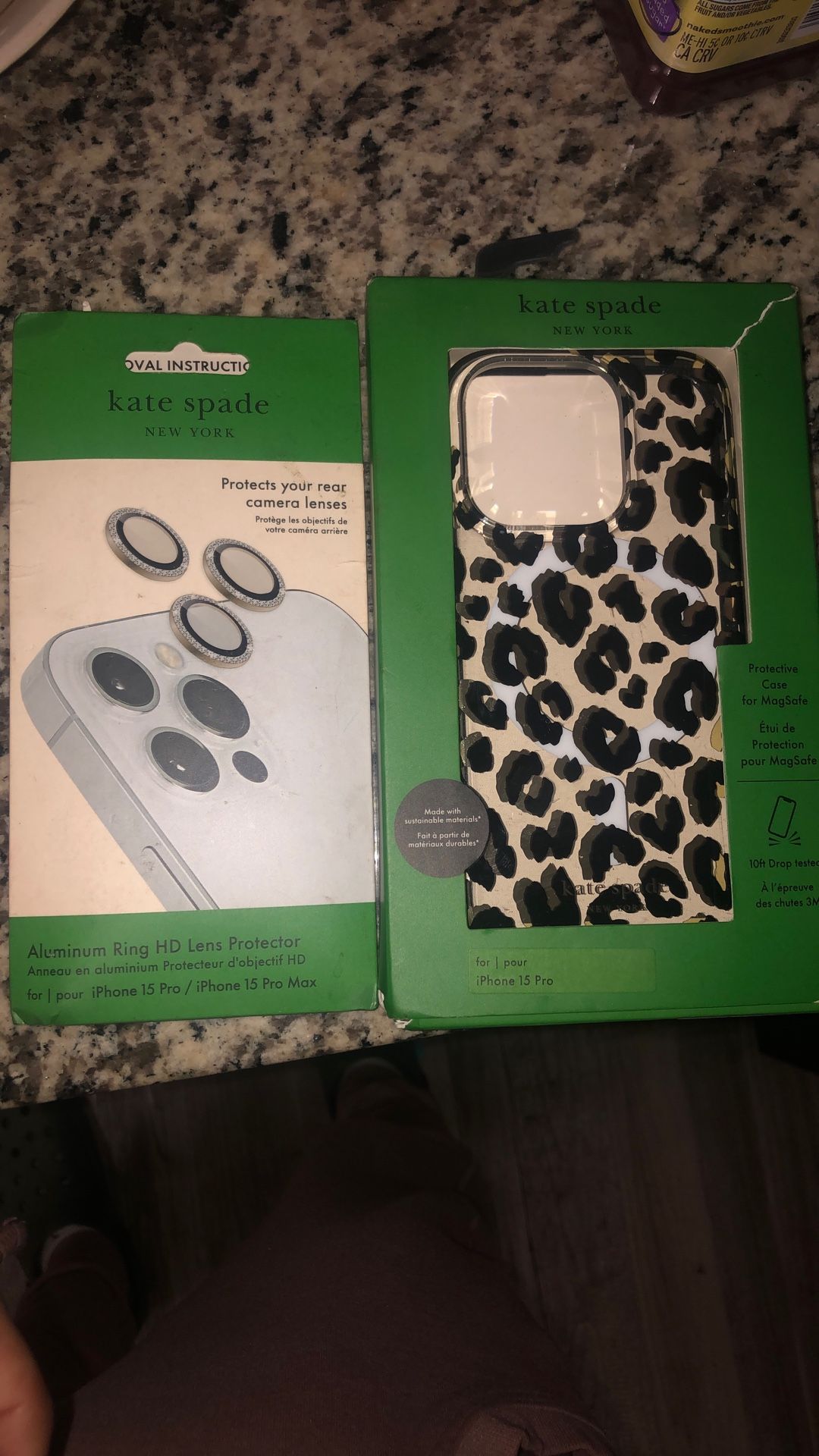 I Phone 15 Pro Lense Protector And Case