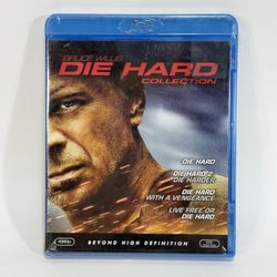 Die Hard Collection (4-Disc Blu-Ray Set, 2009) Bruce Willis ~ Brand New Sealed