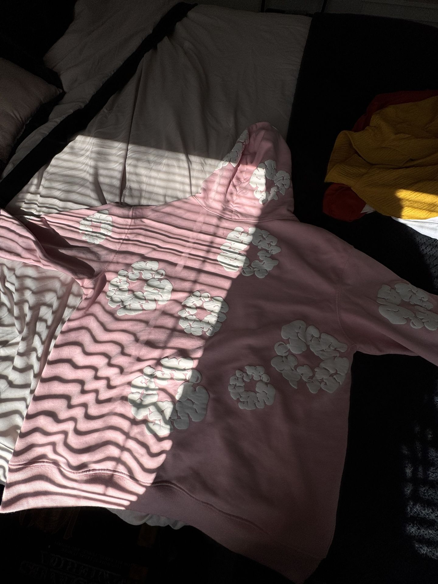 Denim Tears Pink Hoodie