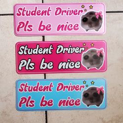 New Driver Car Magnet 