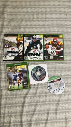 XBOX Game Lot OG and XBOX One